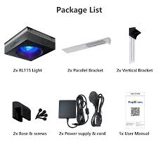 Pantalla LED ,PopBloom Light RL115/ Luz  , (115W) –Full Spectrum Wi-Fi